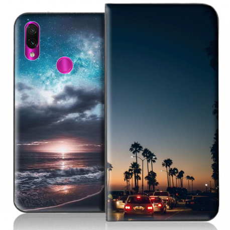 Housse portefeuille Xiaomi Redmi Note 7 personnalisable