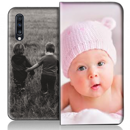 Housse portefeuille Samsung Galaxy A70 personnalisable