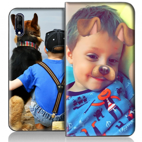 Housse portefeuille Wiko View 3 Lite personnalisable