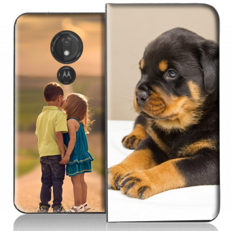 Housse portefeuille Motorola Moto G7 Power personnalisable