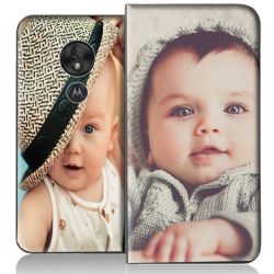 Housse portefeuille Motorola Moto G7 Play personnalisable