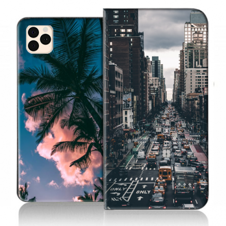 Housse portefeuille iPhone 11 personnalisable