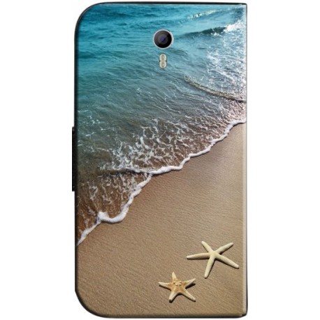 Housse portefeuille avec photo Orange Nura 2