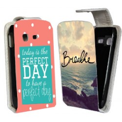 Housse verticale avec photo pour Samsung Galaxy Pocket 2