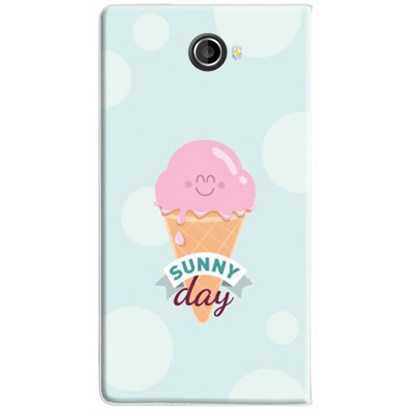 Housse portefeuille avec photo Archos 50 Diamond