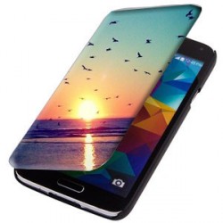 Housse verticale avec photo pour Samsung Galaxy S5 Mini