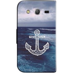 Housse portefeuille avec photo Samsung Galaxy Core 4G