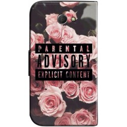 Housse portefeuille avec photo Sony Xperia M2 Aqua