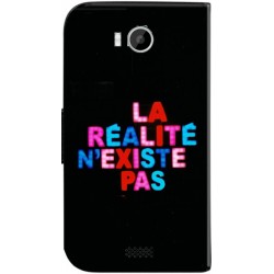 Housse portefeuille avec photo Wiko Iggy