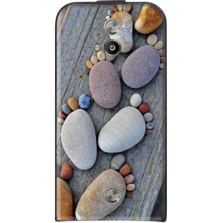 Housse à rabat vertical avec photo Acer Liquid E2