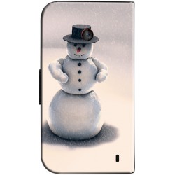 Housse portefeuille avec photo Microsoft Lumia 825