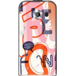 Housse à rabat vertical avec photo Microsoft Lumia 950