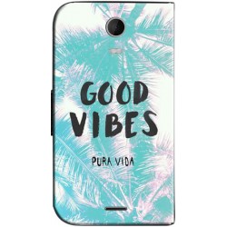 Housse portefeuille avec photo Wiko Darkmoon