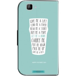 Housse portefeuille avec photo Wiko Rainbow