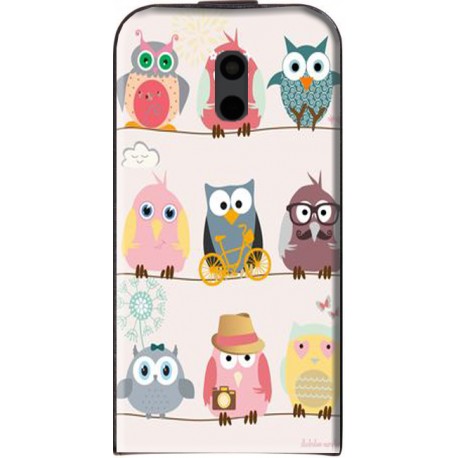 Housse verticale avec photo HTC Desire 610