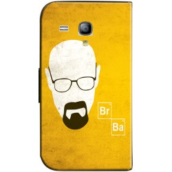 Housse portefeuille avec photo Samsung Galaxy S3 Mini