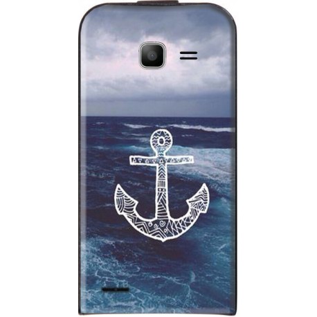 Housse verticale avec photo Samsung Galaxy Trend