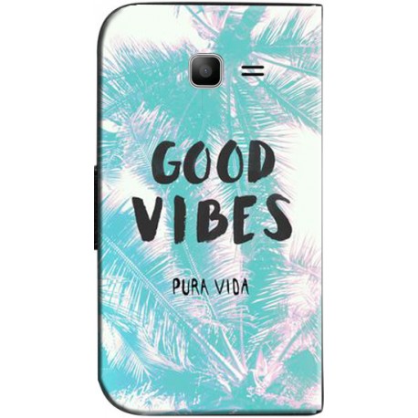 Housse portefeuille avec photo Samsung Galaxy Trend