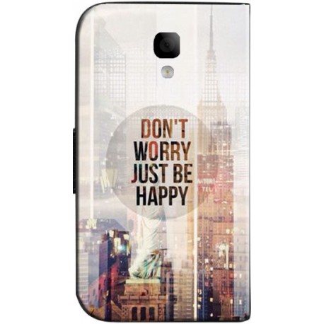 Housse portefeuille avec photo pour Alcatel Pop S3