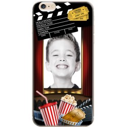 Coque avec photo iPhone 6 / iPhone 6S Décor Cinéma