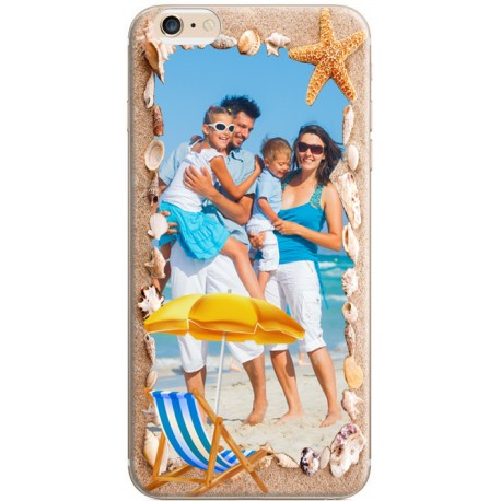 Coque avec photo iPhone 6 / iPhone 6S Décor Plage
