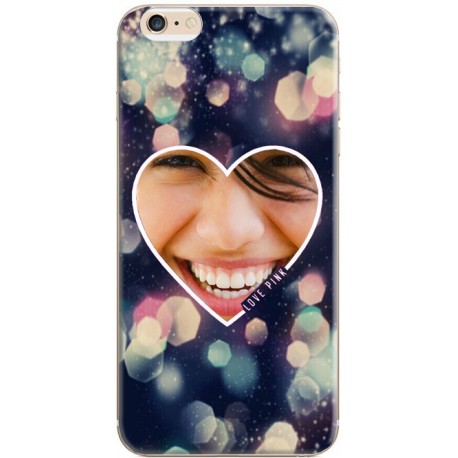 Coque personnaisable avec photo iPhone 6 / iPhone 6S Décor Love Pink