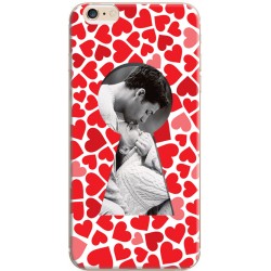 Coque personnalisable avec photo iPhone 6 / iPhone 6S Décor Serrure Coeur