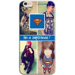 Coque avec photo montage Superman pour iPhone 6 / iPhone 6S