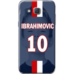Coque avec photo montage PSG Ibrahimovic Samsung Galaxy J5