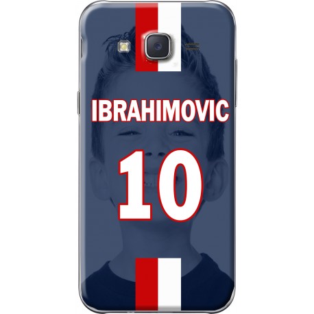Coque avec photo montage PSG Ibrahimovic Samsung Galaxy J5