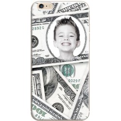 Coque personnalisable iPhone 6/6S avec photo "Dollar"