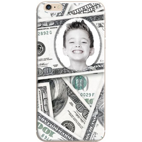 Coque personnalisable iPhone 6/6S avec photo "Dollar"