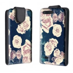 Housse verticale avec photo Huawei Ascend G6