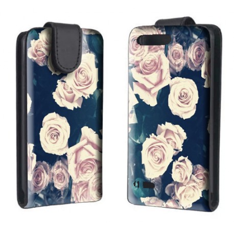 Housse verticale avec photo Huawei Ascend G6