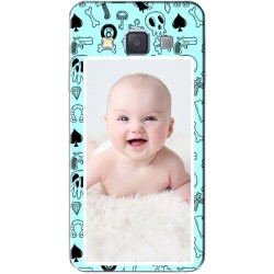 Coque avec photo Pirate Blue Samsung Galaxy A3