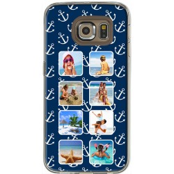 Coque décor Blue Marine personnalisable Samsung Galaxy S6 Edge