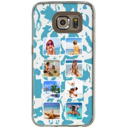 Coque Fond Silhouettes Disney Samsung Galaxy S6 Edge personnalisable