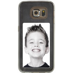 Coque avec photo fond tableau noir Samsung Galaxy S6 Edge