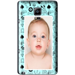 Coque avec photo fond Pirate Blue Samsung Galaxy Note Edge