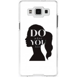 Coque photomontage silhouette de femme Samsung Galaxy A5 personnalisable