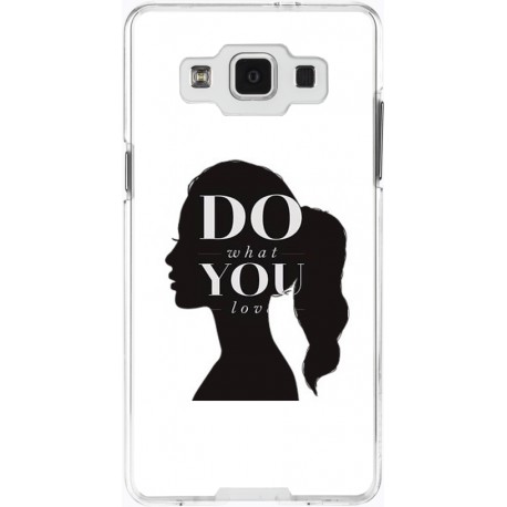 Coque photomontage silhouette de femme Samsung Galaxy A5 personnalisable
