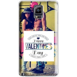 Coque Saint Valentin avec photo Samsung Galaxy Note 4