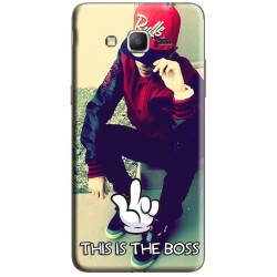 Coque "This is the BOSS" Samsung galaxy Grand Prime à personnaliser